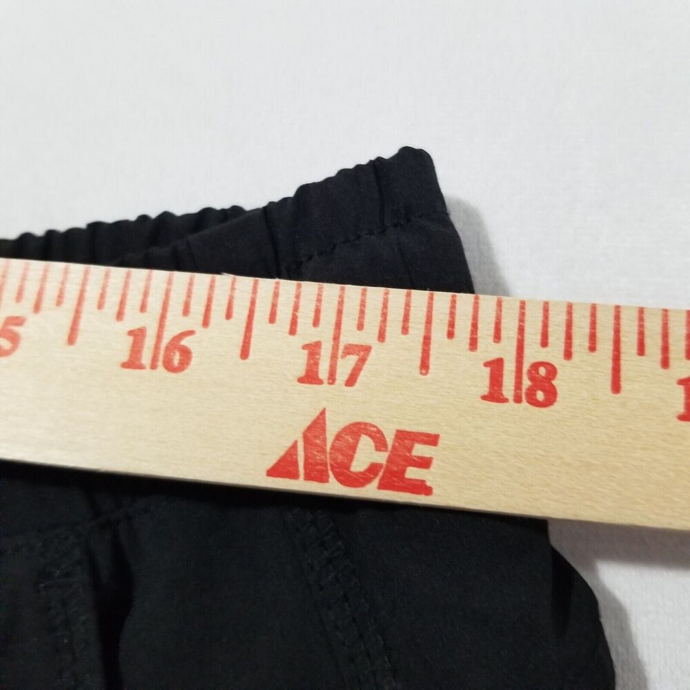 Eddie Bauer Polar Fleece Lined Pants Womens 14 XL Flexion Black Zippered Pockets - Picture 13 of 16